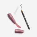 KIT BATOM ROSA CHÁ E LAPIS PARA OLHOS PRETO PANVEL MAKE UP