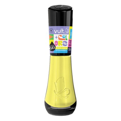 ESMALTE VULT 5FREE COLORS AMARELO MICARETA 8ML