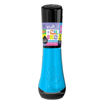 ESMALTE VULT 5FREE COLORS BATERIA AZUL 8ML