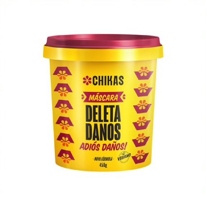 MÁSCARA DE TRATAMENTO CHIKAS  DELETA DANOS 450G