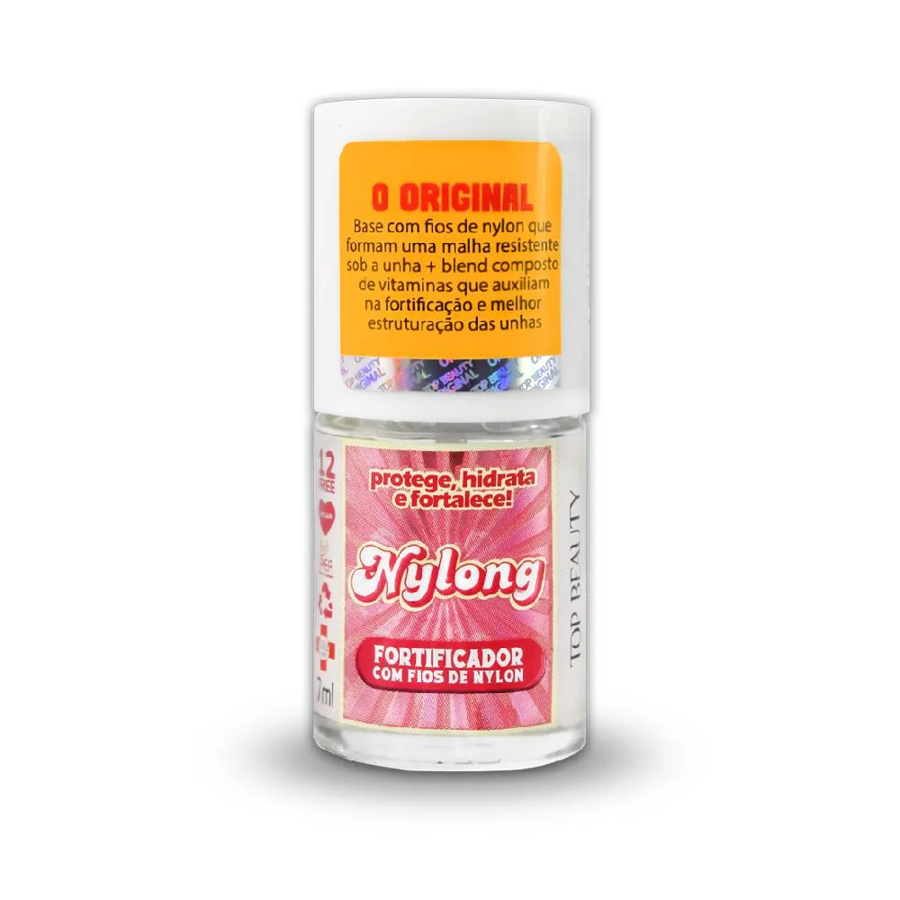 Base Fortalecedora De Unhas Top Beauty Sos Unhas Nylong 7ml