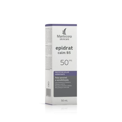 PROTETOR SOLAR HIDRATANTE EPIDRAT CALM B5 FPS50 50ML