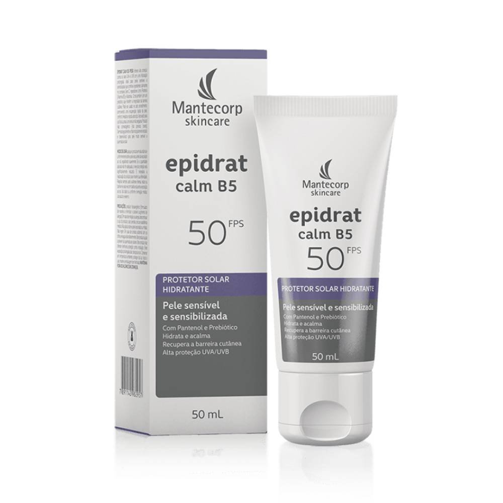 Protetor Solar Hidratante Epidrat Calm B5 Fps50 50ml