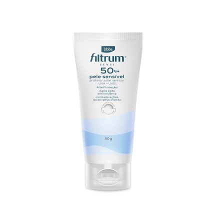 PROTETOR SOLAR LIBBS FILTRUM SENSI FPS50 50G