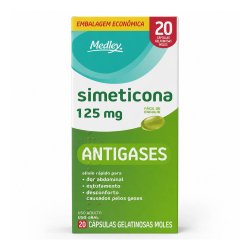 Simeticona 125mg 20 Cápsulas Gelatinosas Medley Genérico