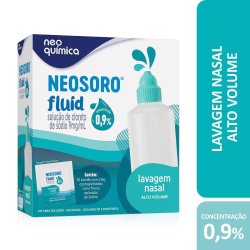 Descongestionante Nasal Neosoro Fluid Alto Volume 0,9% Frasco 240ml + 30 Sachês