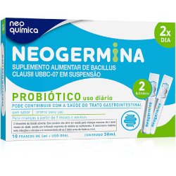 Probiótico Neogermina 2bi 10 Frascos 5ml