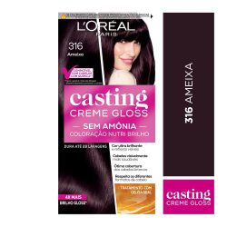Tintura Sem Amônia Casting Creme Gloss De L'oréal Paris 316 Ameixa