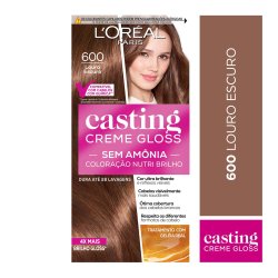 Tinta De Cabelo Casting Creme Gloss De L'oréal Paris 600 Louro Escuro 246g