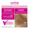 TINTA DE CABELO CASTING CREME GLOSS DE L'ORÉAL PARIS 810 LOURO CHAMPAGN 246G