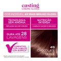 TINTA DE CABELO CASTING CREME GLOSS DE L'ORÉAL PARIS 415 CHOCOLATE GLACÊ 246G