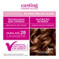 TINTA DE CABELO CASTING CREME GLOSS DE L'ORÉAL PARIS 535 CHOCOLATE 246G