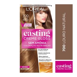 Tinta De Cabelo Casting Creme Gloss De L'oréal Paris 700 Louro Natural 246g