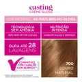 TINTA DE CABELO CASTING CREME GLOSS DE L'ORÉAL PARIS 700 LOURO NATURAL 246G