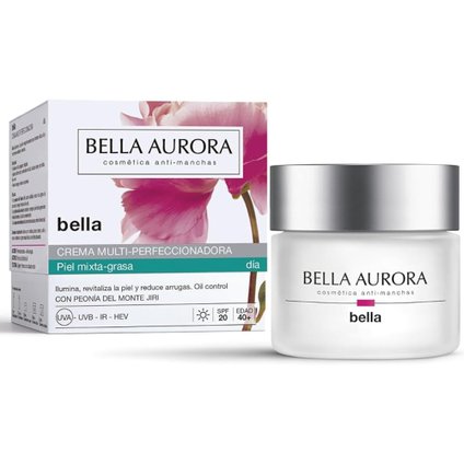 CREME FACIAL BELLA AURORA MULTI-PERFEIÇÃO DIA PELE MISTA A OLEOSA 50ML