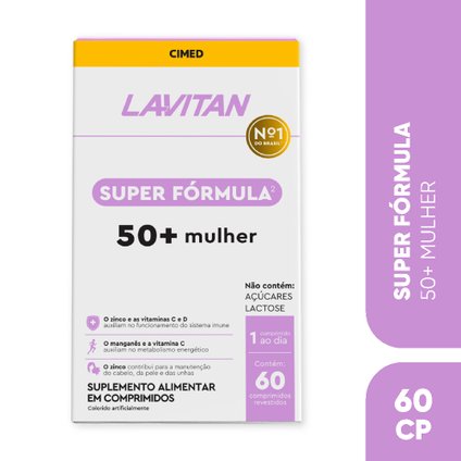  LAVITAN SUPER FÓRMULA 50+ 60 COMPRIMIDOS