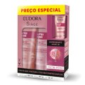 KIT EUDORA SIÀGE NUTRI ROSE SHAMPOO 250ML + CONDICIONADOR 125ML + LEAVE IN 30ML