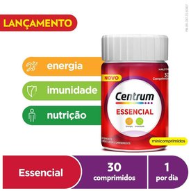 Centrum Essencial Multivitamínico Energia + Imunidade + Nutrição 30 Comprimidos