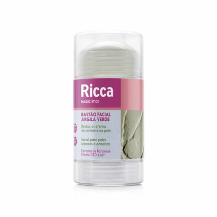 BASTÃO FACIAL RICCA ARGILA VERDE 30G