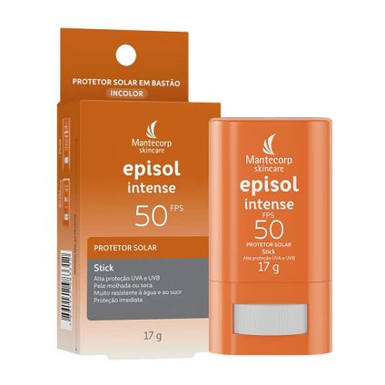 PROTETOR SOLAR FACIAL EPISOL INTENSE STICK FPS 50 17G