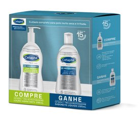 Kit Cetaphil Pro Ad Restoraderm Pele Extra Seca E Irritada Loção 295Ml + Sabonete Líquido 295Ml