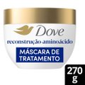 Máscara De Tratamento Capilar 10 Em 1 Dove Reconstrução + aminoácido Expert em Danos 270g
