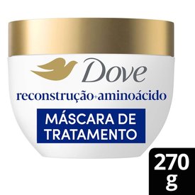 Máscara De Tratamento Capilar 10 Em 1 Dove Reconstrução + aminoácido Expert em Danos 270g