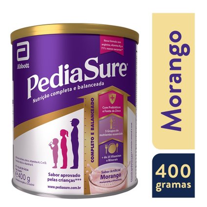 PEDIASURE MORANGO 400G