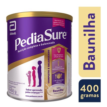 PEDIASURE BAUNILHA 400G