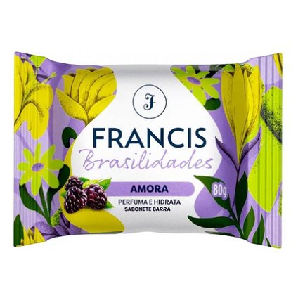 Sabonete Barra Francis Brasilidades Amora 80g