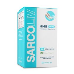 Suplemento Sarcoliv Hmb 500mg Com 60 Cápsulas