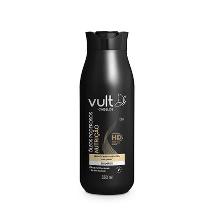 SHAMPOO VULT HAIR ÓLEOS PODEROSOS NUTRIÇÃO 350ML
