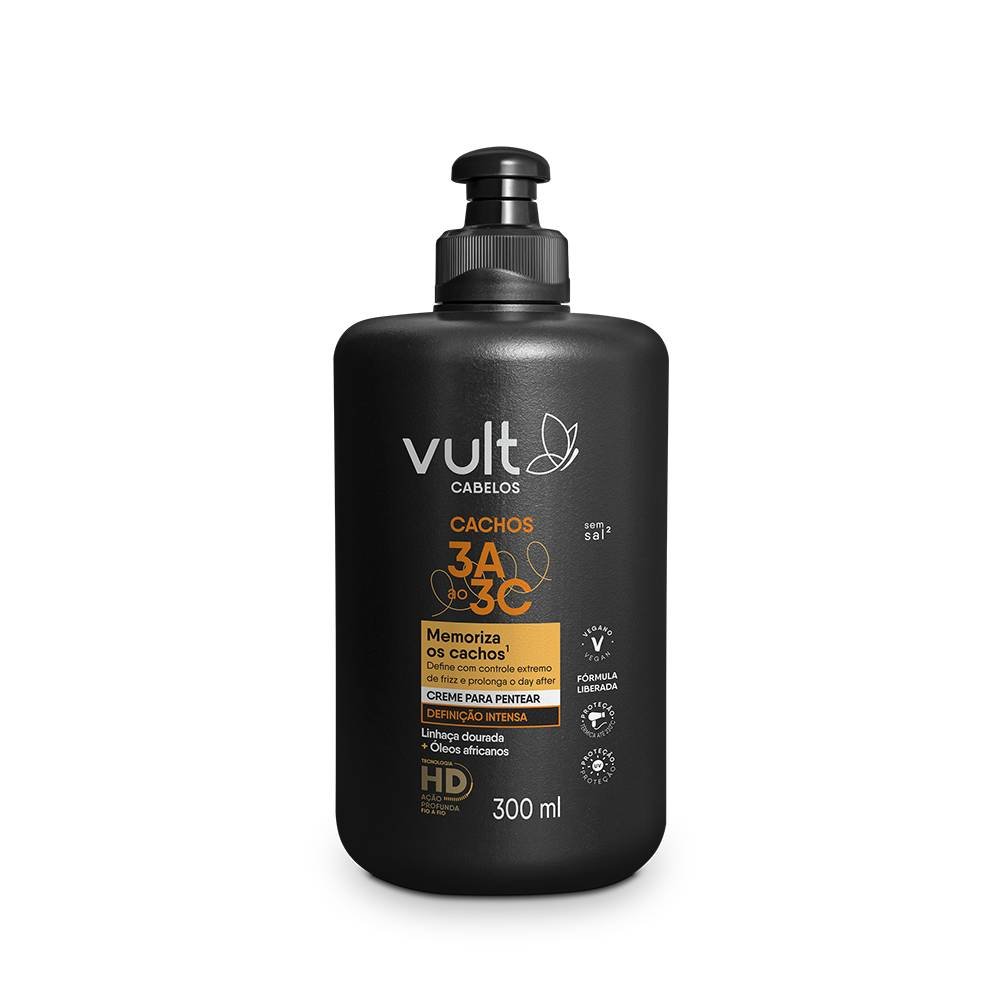 Creme Para Pentear Vult Hair Cachos 300ml