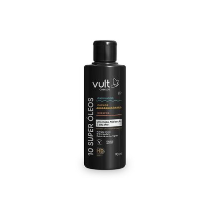 ÓLEO CAPILAR VULT HAIR ONDULADOS, CACHEADOS E CRESPOS 90ML