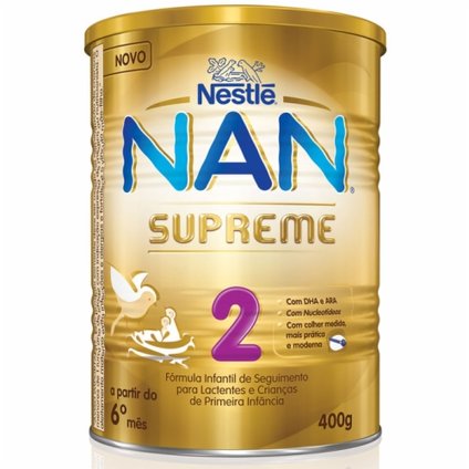 NESTLÉ NAN SUPREME 2 FÓRMULA INFANTIL LATA 400G
