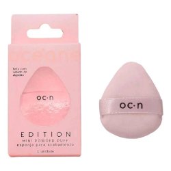 Esponja Para Acabamento Oceane Mini Powder Puff Rosa 1 Unidade