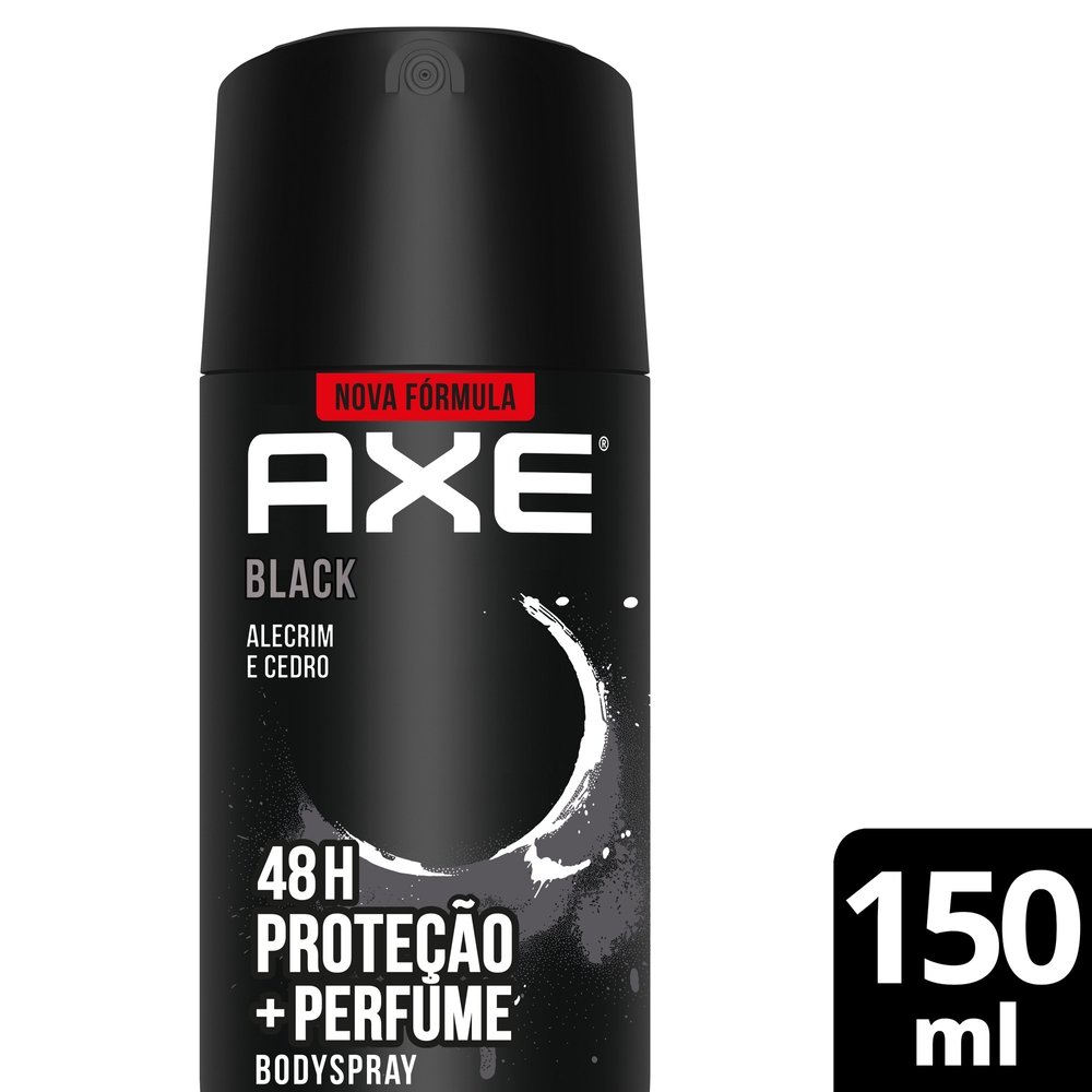 Desodorante Antitraspirante Body Spray Aerosol Axe Black 152ml - PanVel ...