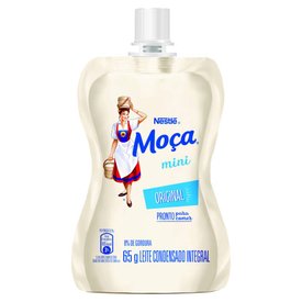 LEITE CONDENSADO INTEGRAL MOÇA ORIGINAL MINI SQUEEZE 65G