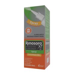 Rinosoro Solução Nasal Spray Xt 0,9% 50ml