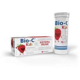 VITAMINA C BIO C KIDS COM 10 COMPRIMIDOS EFERVECENTES
