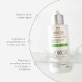 PROTETOR SOLAR FACIAL ADCOS AQUA FLUID ANTIOLEOSIDADE FPS 50 NUDE 40ML