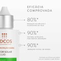 PROTETOR SOLAR FACIAL ADCOS AQUA FLUID FPS50 COR PEACH 40ML