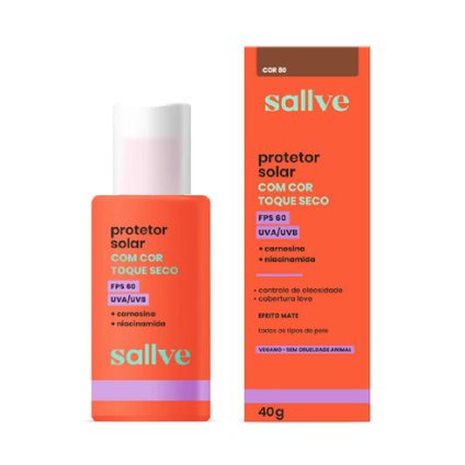 PROTETOR SOLAR FACIAL COR 80 FPS60 40G