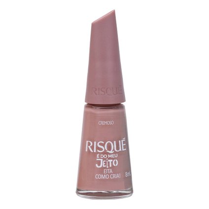 ESMALTE RISQUE É DO MEU JEITO COR EITA COMO CRIA! CREMOSO 8ML