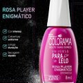 ESMALTE COLORAMA UNIVERSO PARALELO COR ROSA PLAYER ENIGMÁTICO 8ML