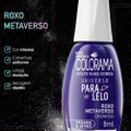 ESMALTE COLORAMA UNIVERSO PARALELO COR ROXO METAVERSO 8ML