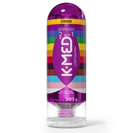 LUBRIFICANTE ÍNTIMO K-MED 2 EM 1 LGBT+ 203G