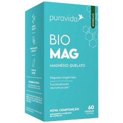 Suplemento Alimentar Puravida Biomag 60 Cápsulas