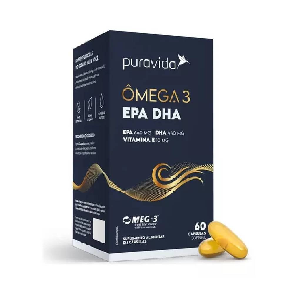 omega 3 epa dha 1000mg pura vida