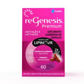SUPLEMENTOS ALIMENTAR REGENESIS PREMIUM LIPINOVA 60 CAPSULAS